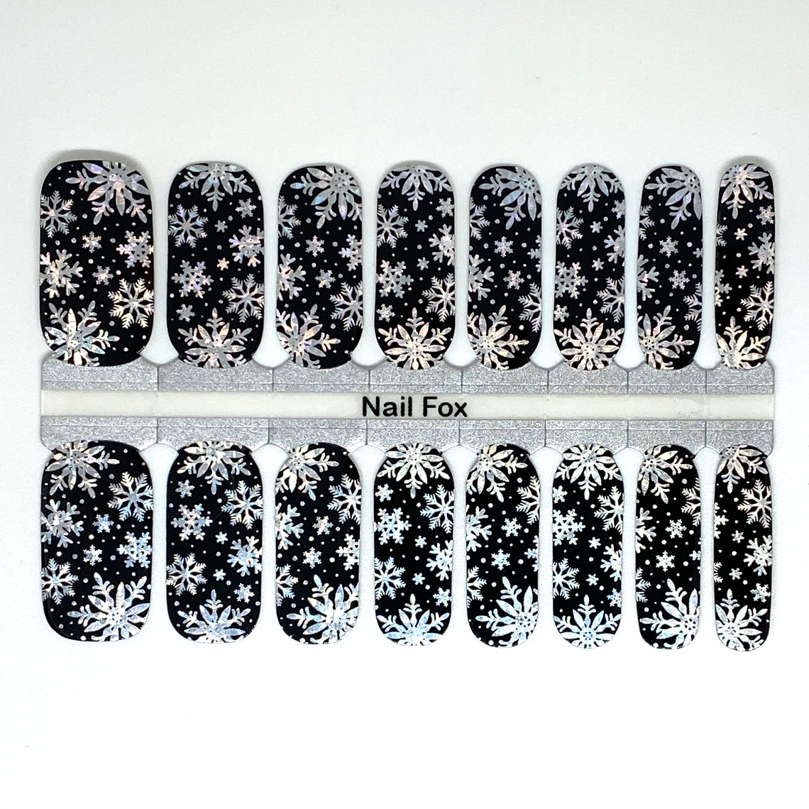 Holo Snowflakes Exclusive Design Nail Wraps (HOLO)